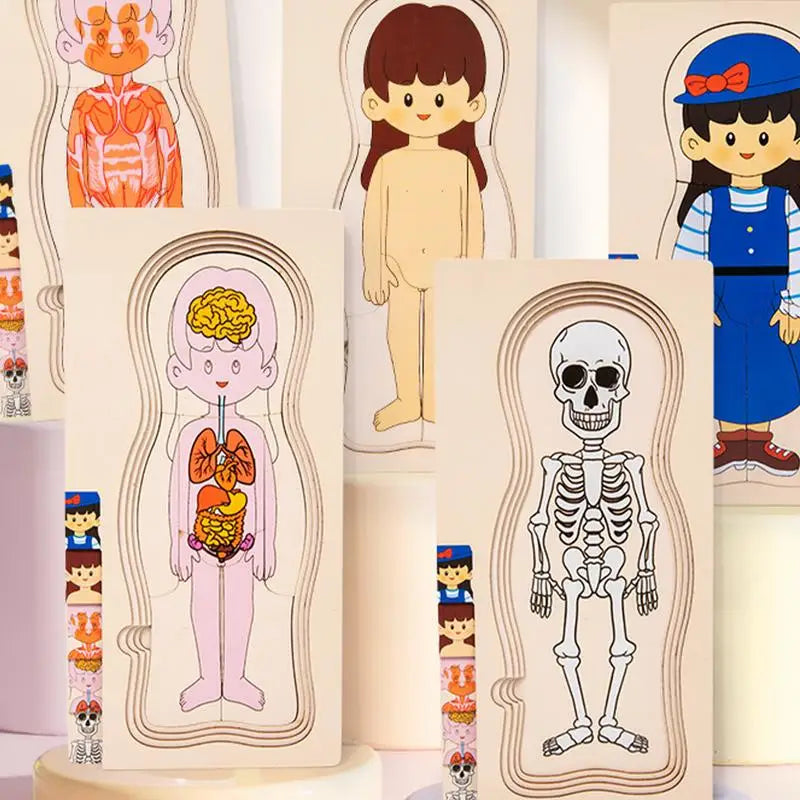 Anatomy Jigsaw Puzzle for Kids - 50 Pieces