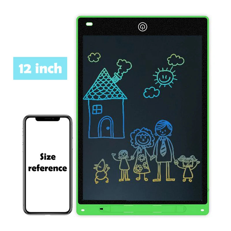 LCD Writing Tablet for Kids – 8.5/10/12 inch Drawing Board