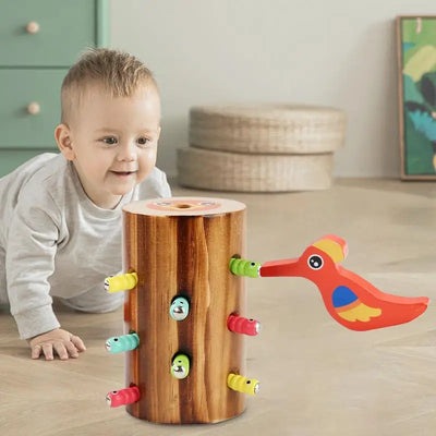Magnetic Woodpecker Feeding Toy