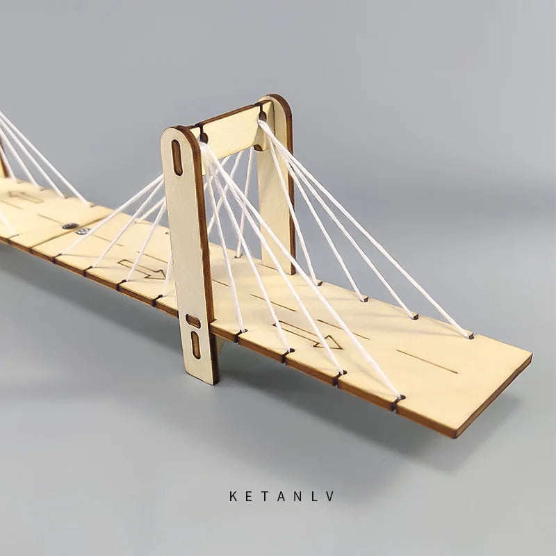 DIY Cable Bridge STEM Model Kit