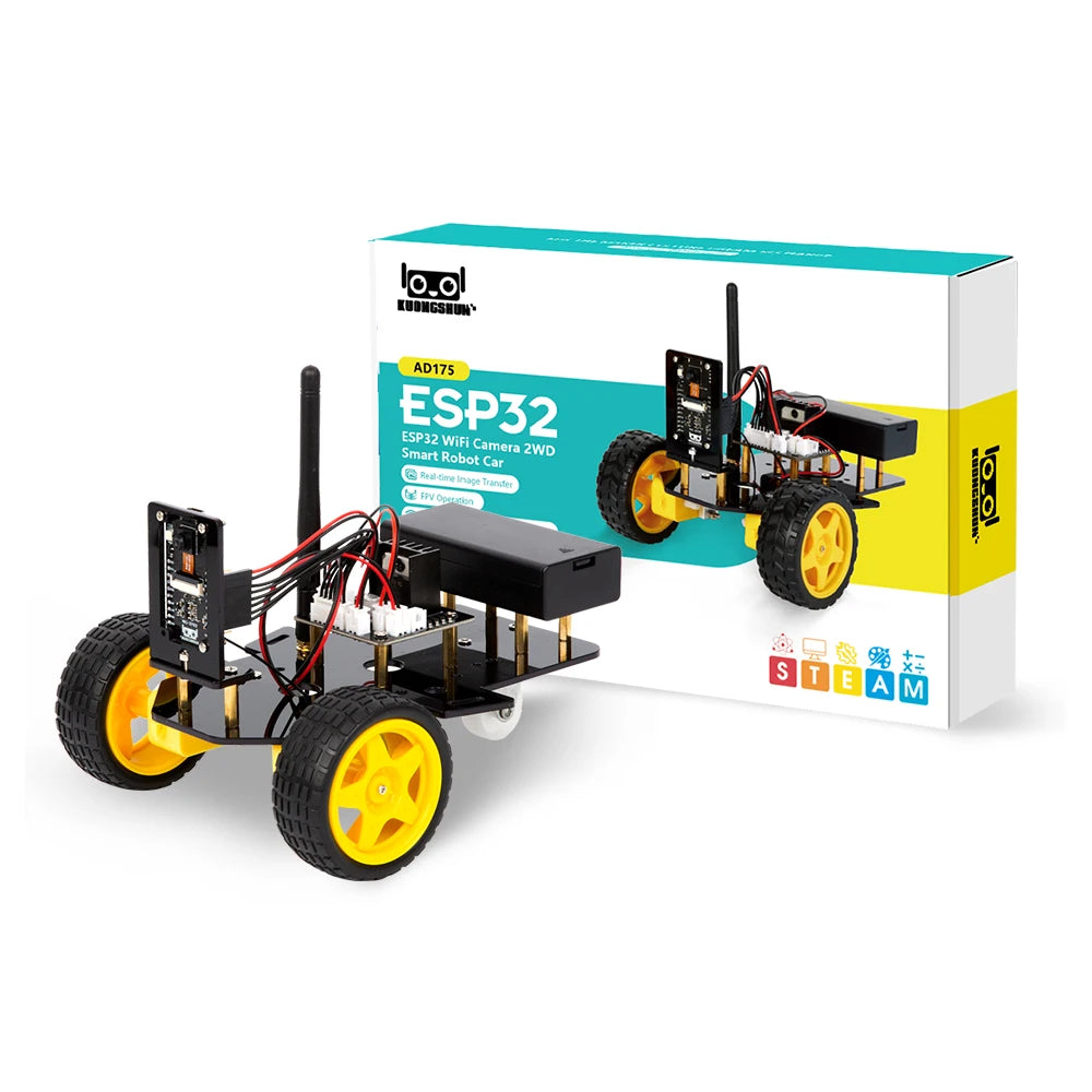 2WD Smart Robot Car with Camera and WiFi