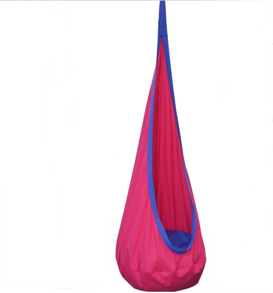 Children's Hanging Chair Swing with Inflatable Cushion