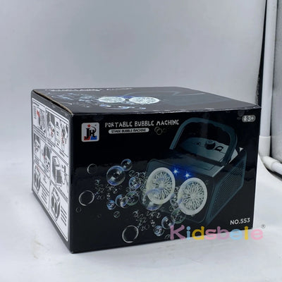 Electric Bubble Machine with Dual Modes