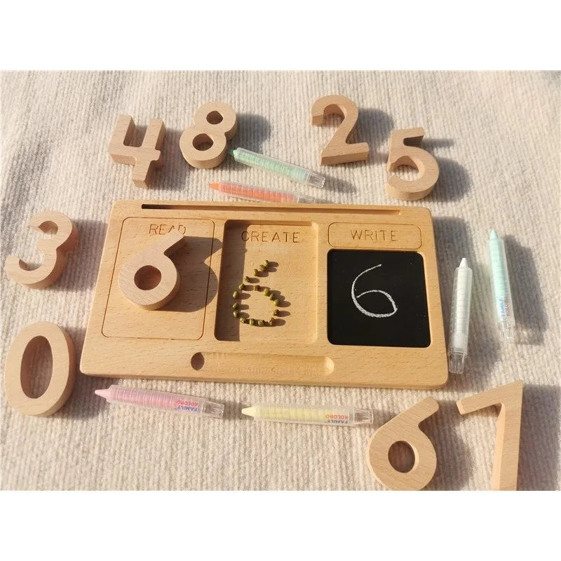 Montessori Animal Matching Board – Wooden Learning Toy with Cards