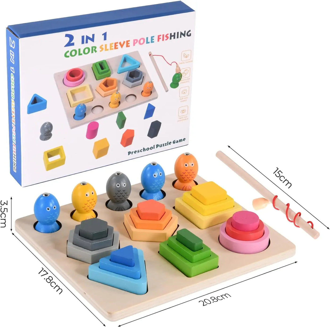 Montessori Fine Motor Activity - Educational Sorting Toy