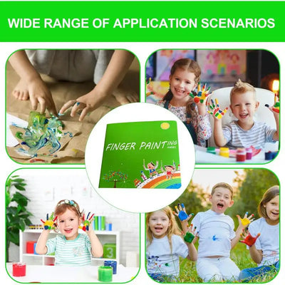 Finger Painting Pad with Educational Activities