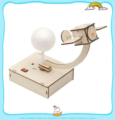 DIY Orbital Satellite Wooden Puzzle Toy