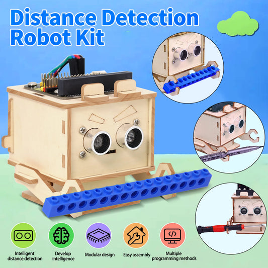 Keyestudio Micro:bit Distance Detection Robot