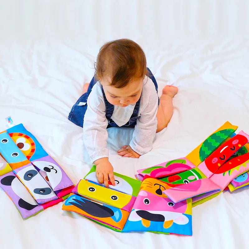 Colorful Soft Crinkle Books for Babies