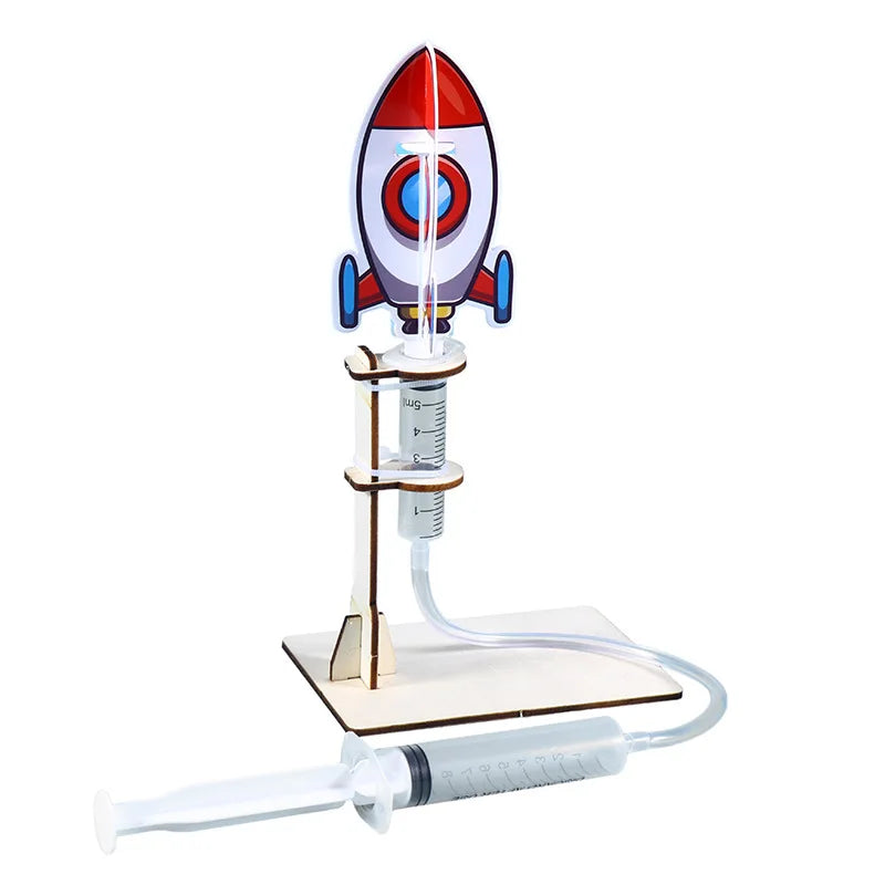 Simulated Rocket Launch STEM Toy