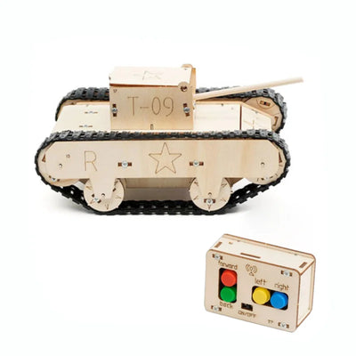 DIY Remote Control Tank STEM Kit for Kids