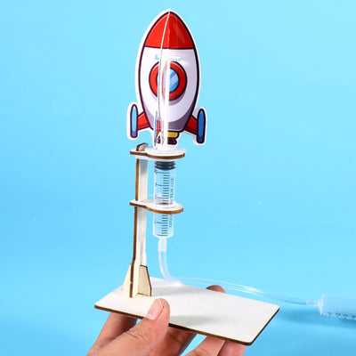 Simulated Rocket Launch STEM Toy