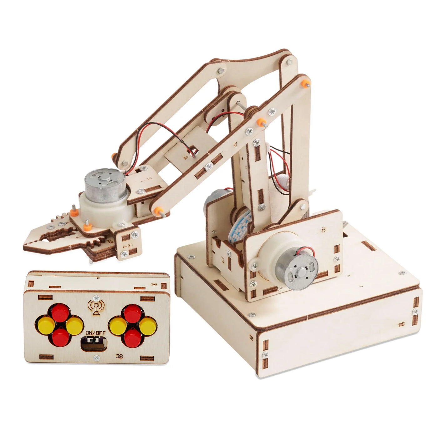 DIY Remote Control Mechanical Arm Toy