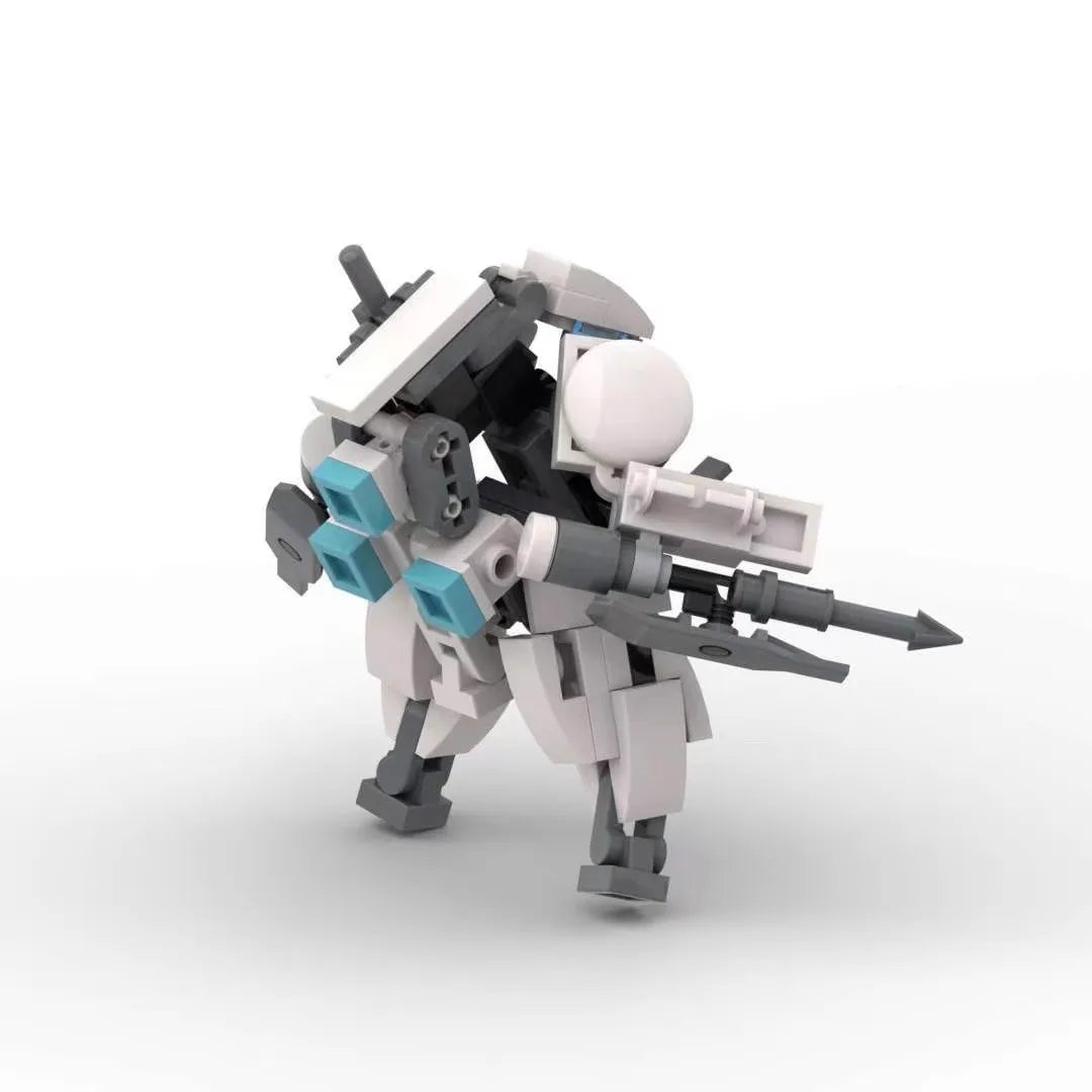 Robot Anime Action Figure Building Kit