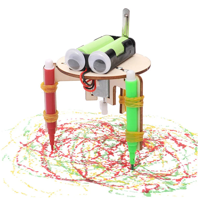 DIY Graffiti Robot STEM Kit for Kids