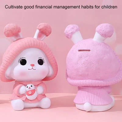 Bunny Coin Bank for Kids