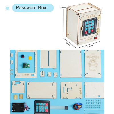 DIY 3D Wooden Vehicle Puzzle Kit