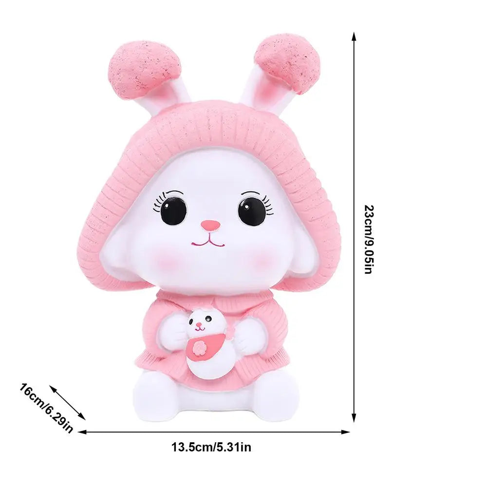 Bunny Coin Bank for Kids