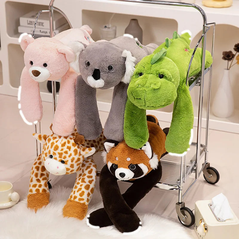Long Arm Weighted Plush Animal Pillow