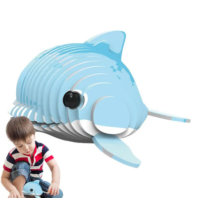 Animal Shape Puzzle Building Blocks