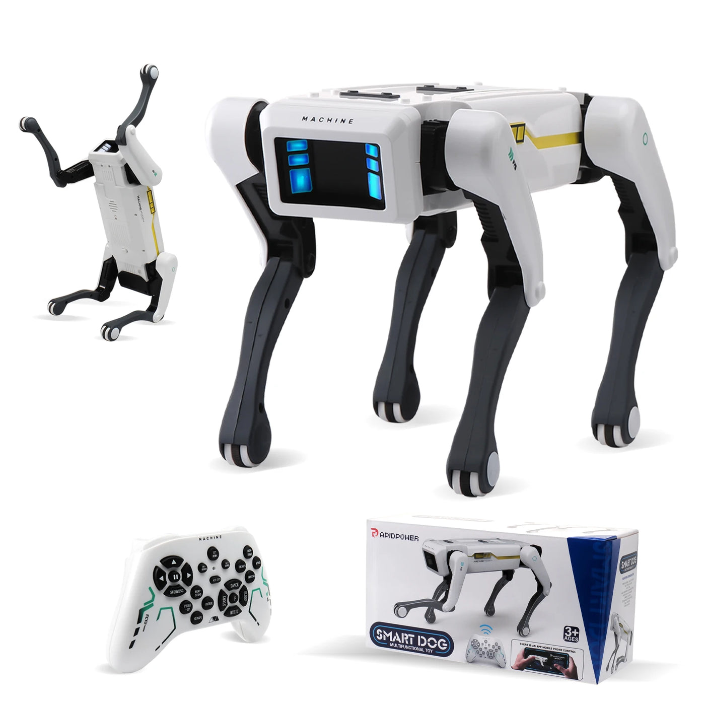 Interactive Robot Dog – Programmable RC Pet for Kids