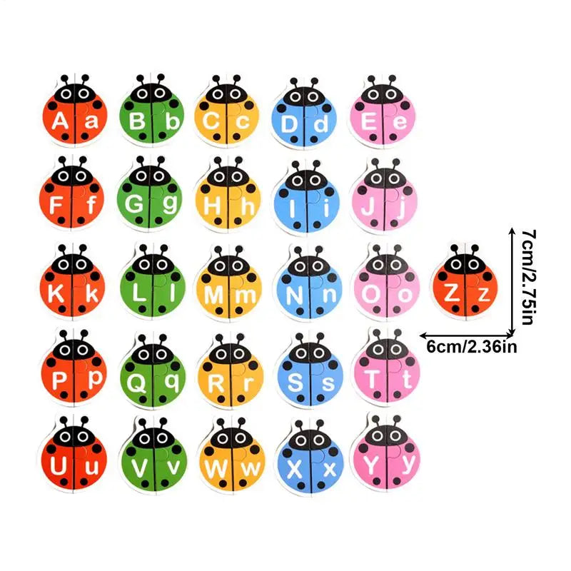 Alphabet Matching Puzzle Game