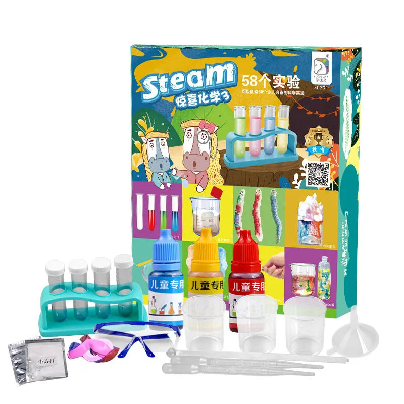 Chemical Laboratory STEM Toy – Hands-On Chemistry Kit