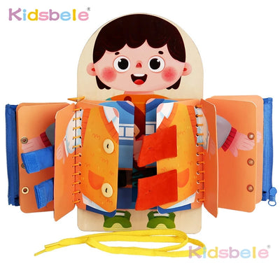 Toddler Busy Board Travel Learning Toy