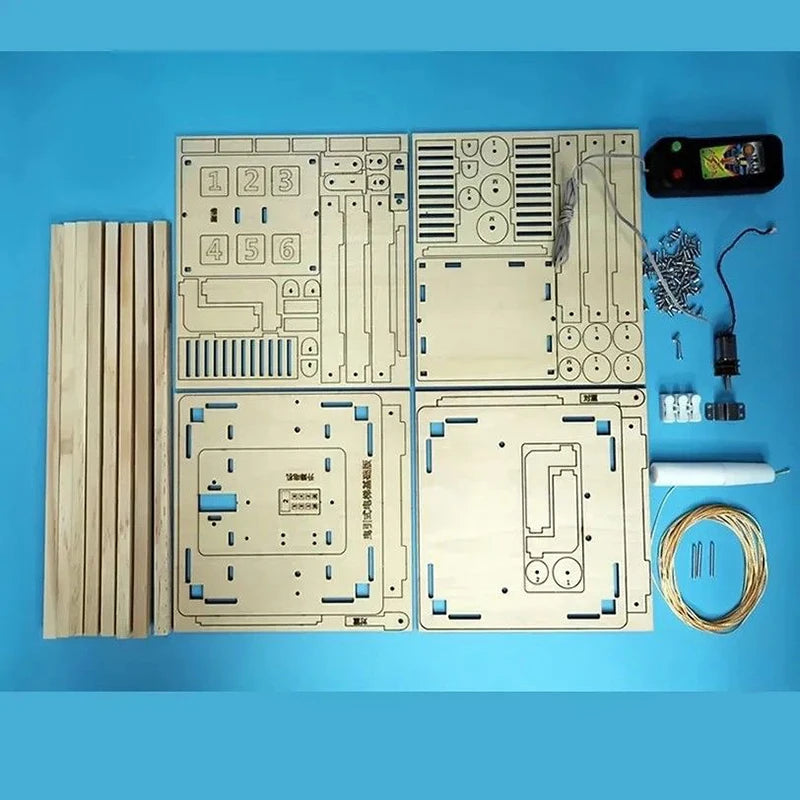 Six-Story Elevator Physics Toy for Kids