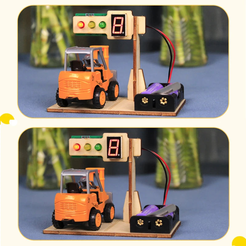 Countdown Traffic Light DIY STEM Toy for Kids