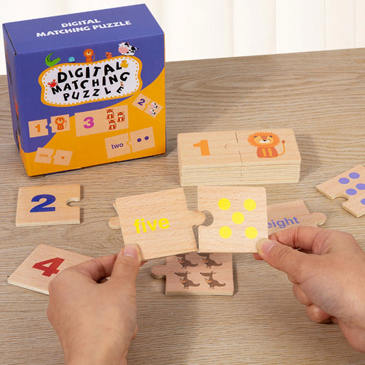 Wooden Math Counting Game for Early Learners
