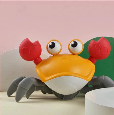 Interactive Crawling Crab Toy with Lights and Music