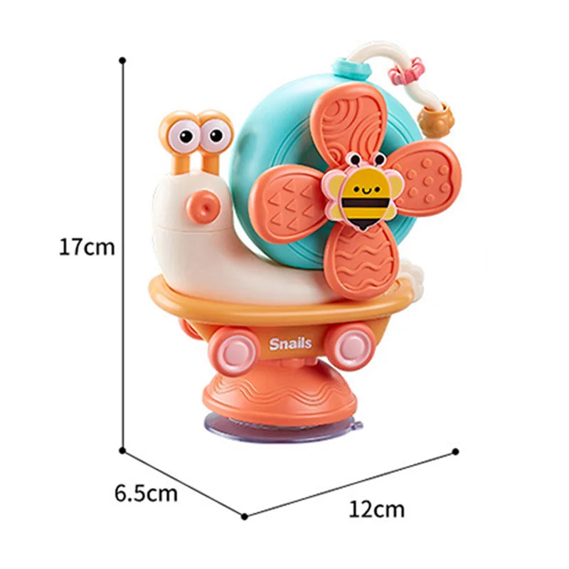 Fidget Spinner Suction Cup Bath Toys