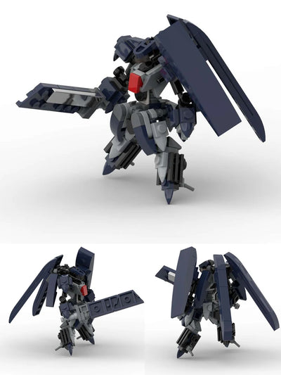 Oversized Mecha Anime Robot Bricks