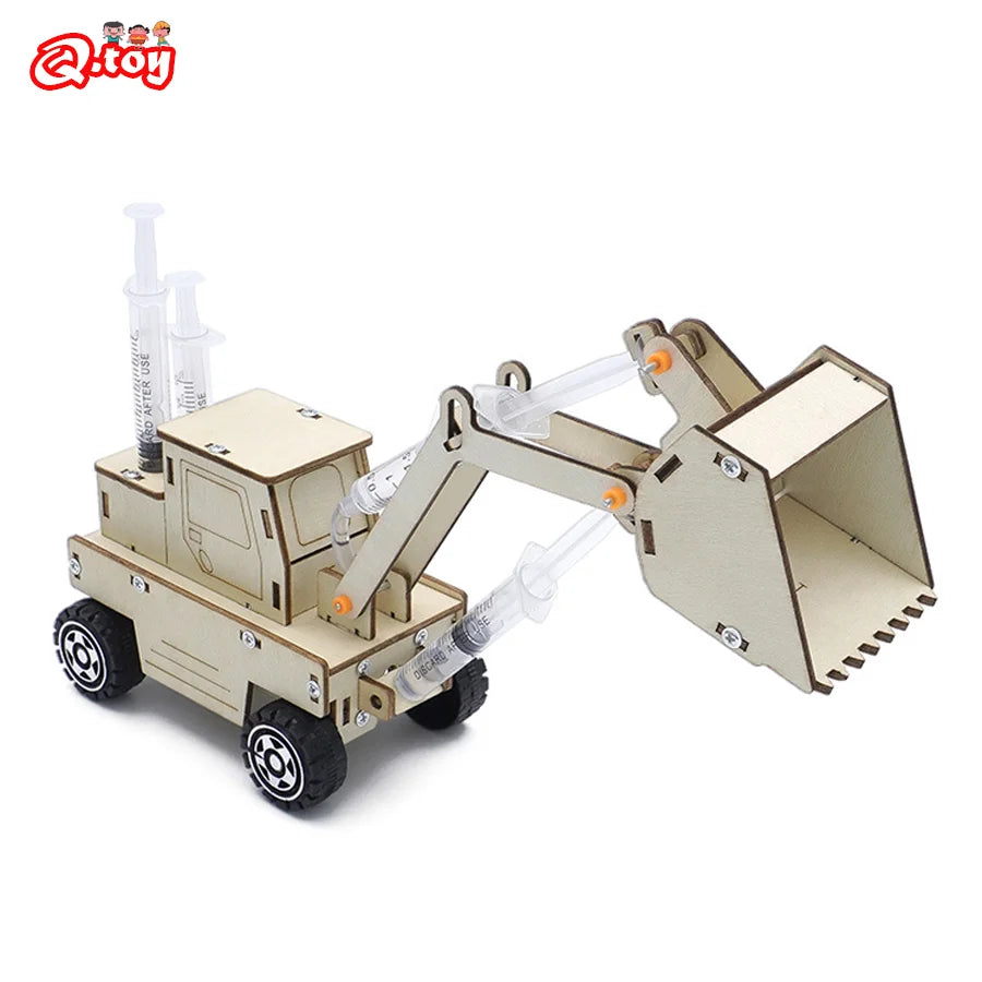 DIY Hydraulic Excavator STEM Project Kit