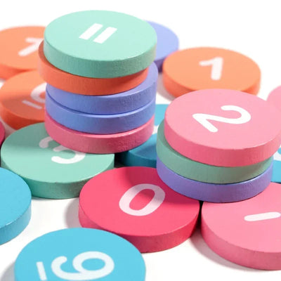 Montessori Math Puzzle – Wooden Arithmetic Learning Toy