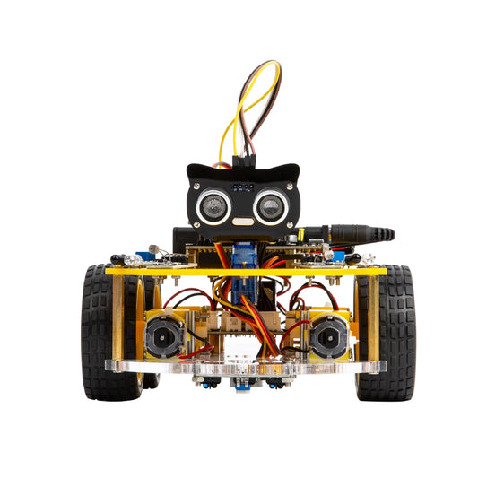 WiFi 4WD Smart Car Kit with ESP32 - Build & Learn