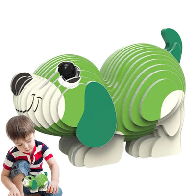 Animal Shape Puzzle Building Blocks