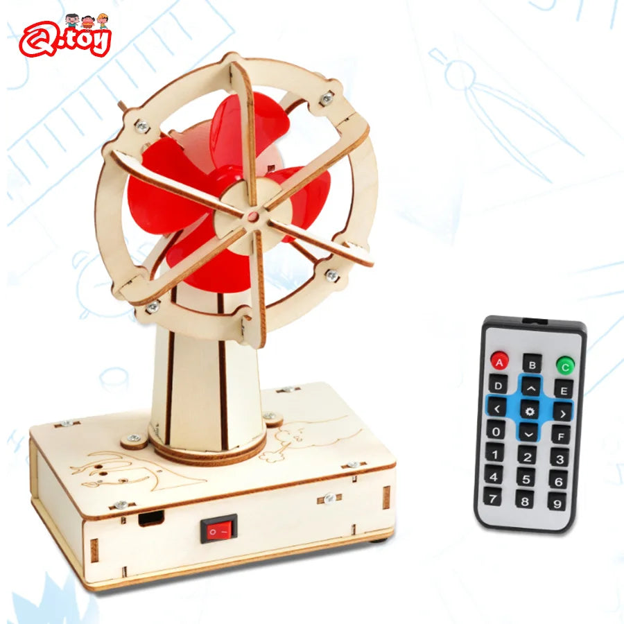 DIY Infrared Remote Fan Science Kit