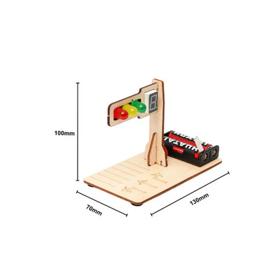 DIY Traffic Light Puzzle Kit