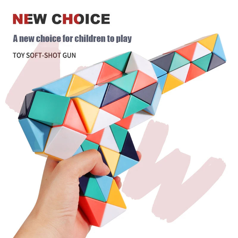 Magic Snake Puzzle Cube Transformable Fidget Toy