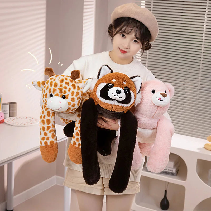 Long Arm Weighted Plush Animal Pillow