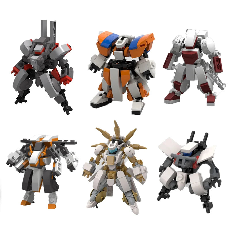Mecha Robot Building Blocks for Kids