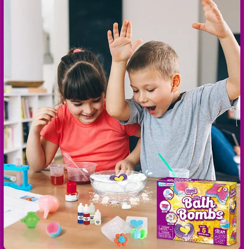 DIY Bath Bomb Science Kit for Kids