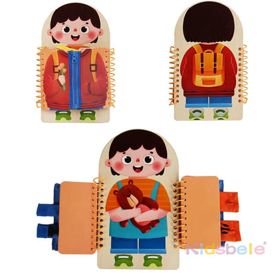Toddler Busy Board Travel Learning Toy