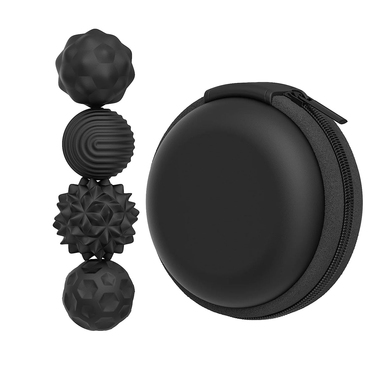 Magnetic Silicone Sensory Fidget Balls, 4 or 8 Piece Set