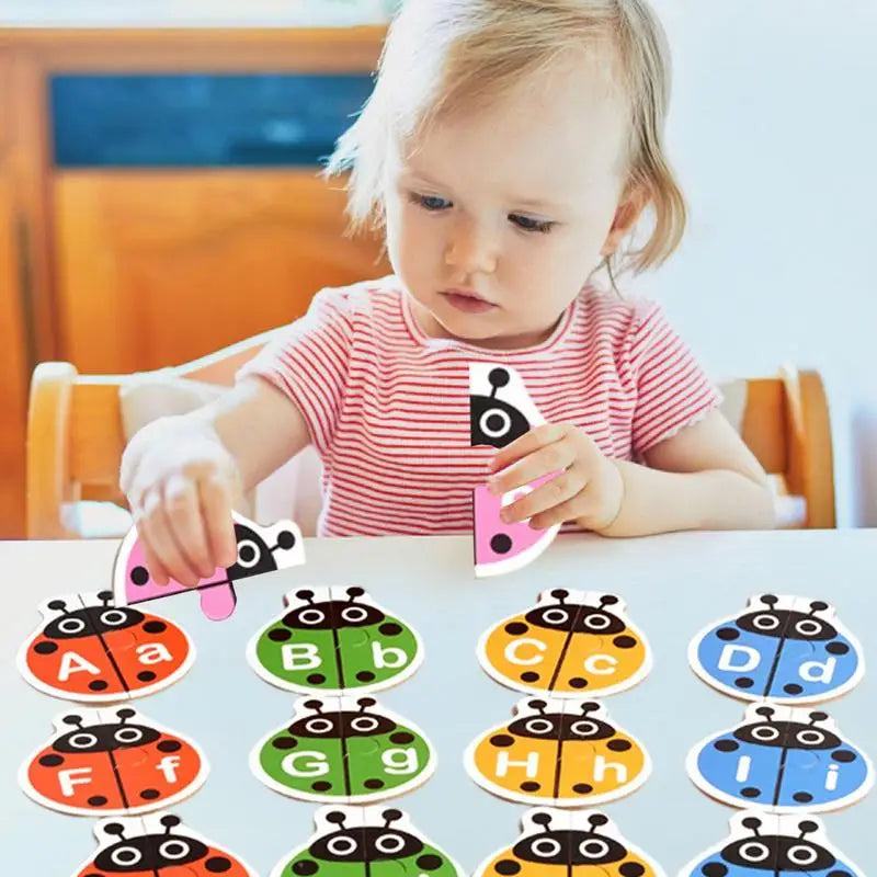 Alphabet Matching Puzzle Game