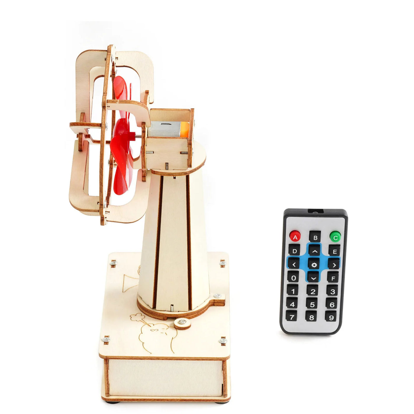DIY Infrared Remote Fan Science Kit