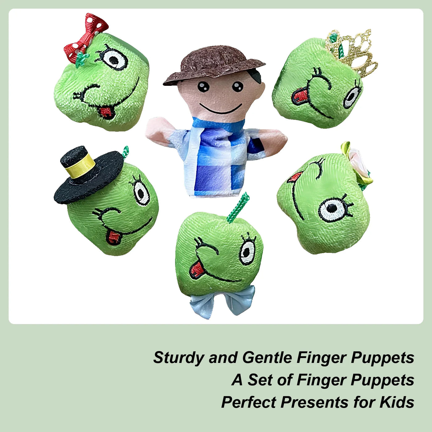 Plush Finger Puppets Story Set