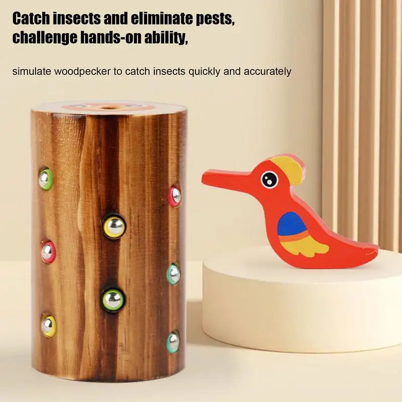 Magnetic Woodpecker Feeding Toy